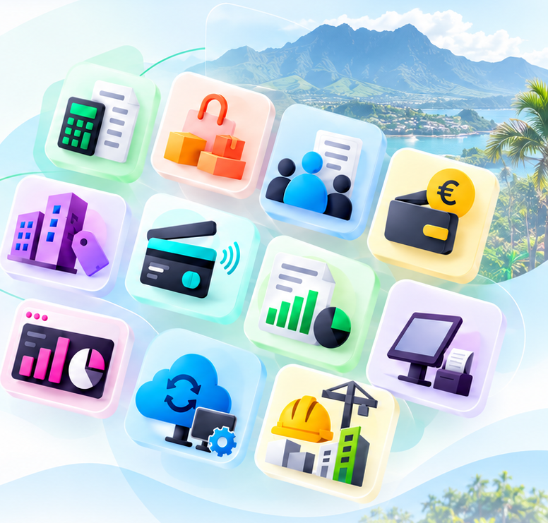 Vignettes illustrant les solutions de gestion FORMALOG